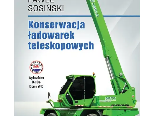 Zdjęcie okładki podręcznika dla konserwatora ładowarek teleskopowych