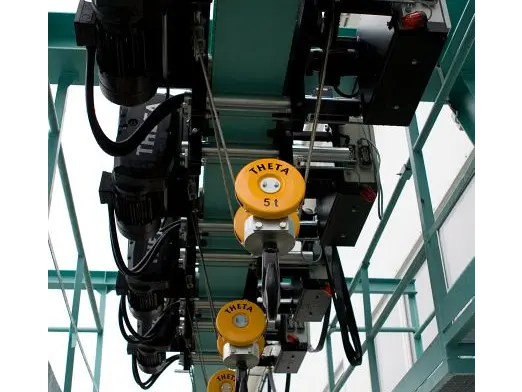 Wciągniki linowe elektryczne THETA 10000 firmy ZBUD